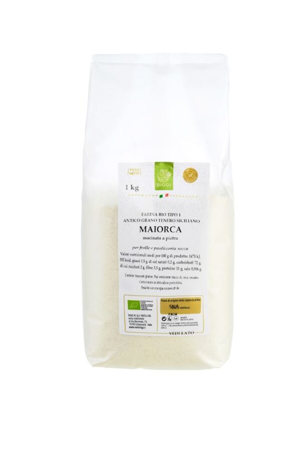 Bio Weichweizenmehl Urgetreide Maiorca 1 kg Molini