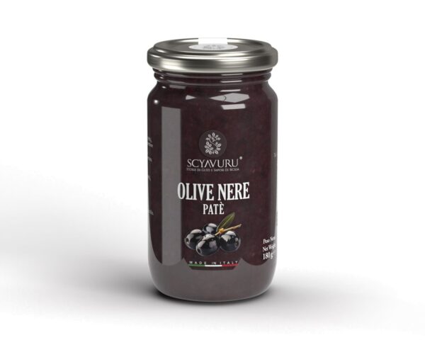 Pate Olive nere 180g trasparente Vista