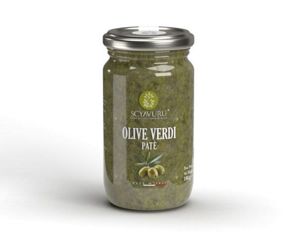 Pate Olive verdi 180g trasparente Vista