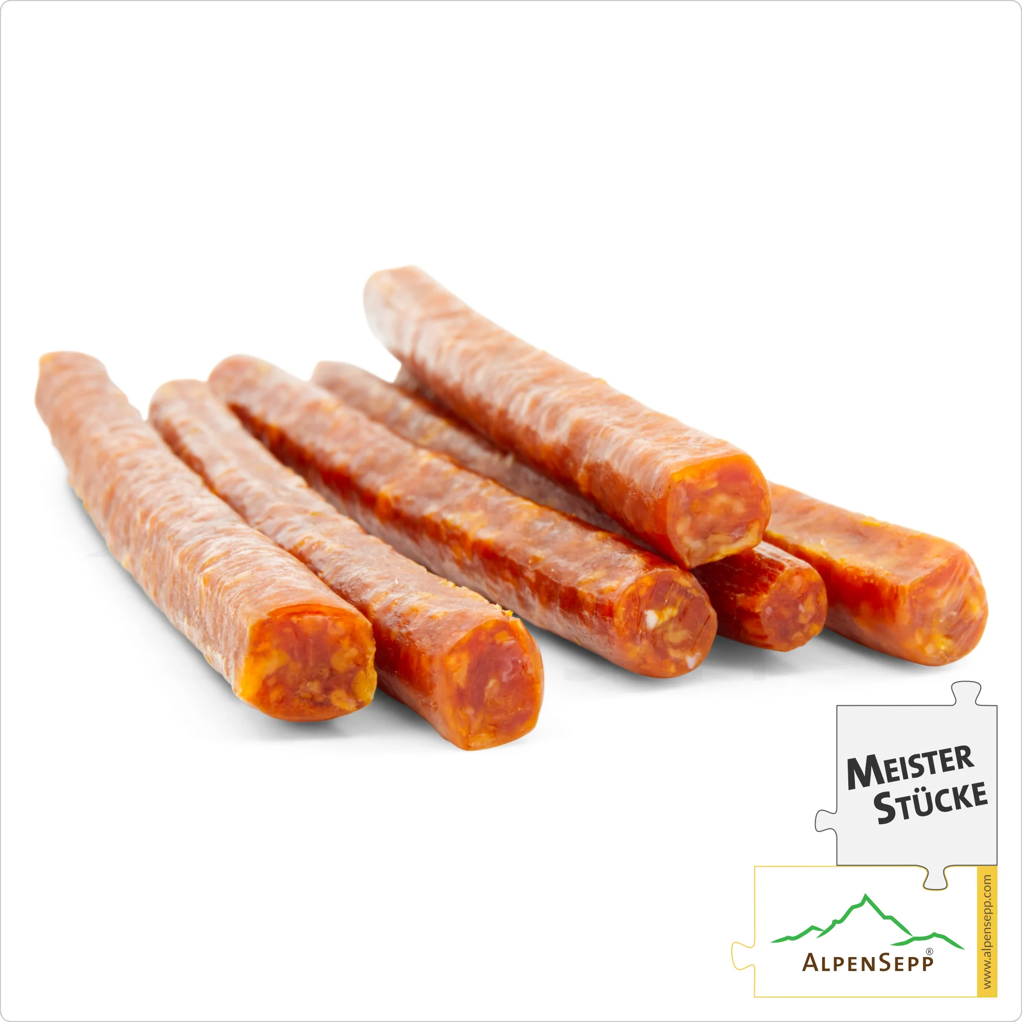 salami sticks pikant vorne alpensepp 2000