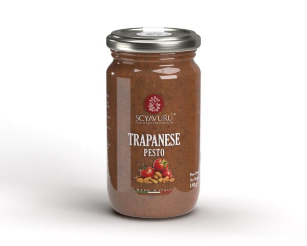 Pesto Trapanese 180g trasparente Vista