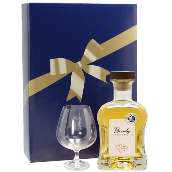 geschenke haselnuss brandy geschenkset