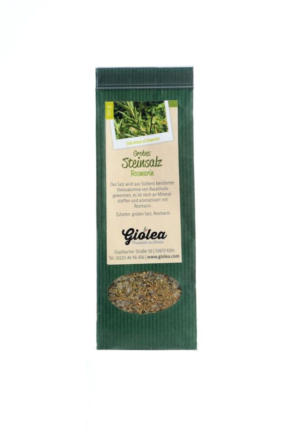 grobes Steinsalz mit Rosmarin 150 g