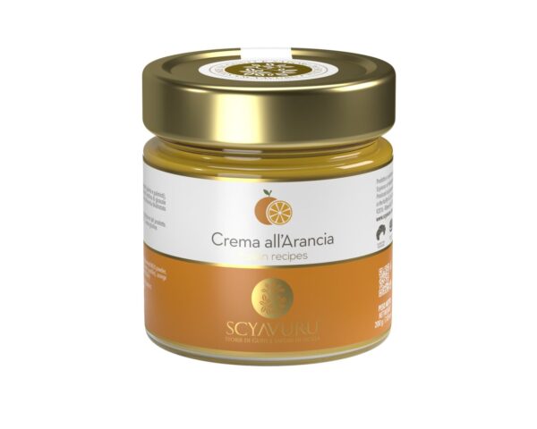 Orangencreme aus Sizilien - 200g  Crema all'arancia - Scyavuru