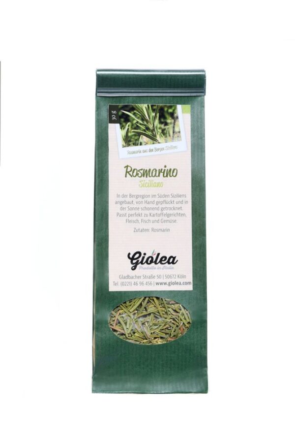 Rosmarin aus Italien 30 g - Giolea