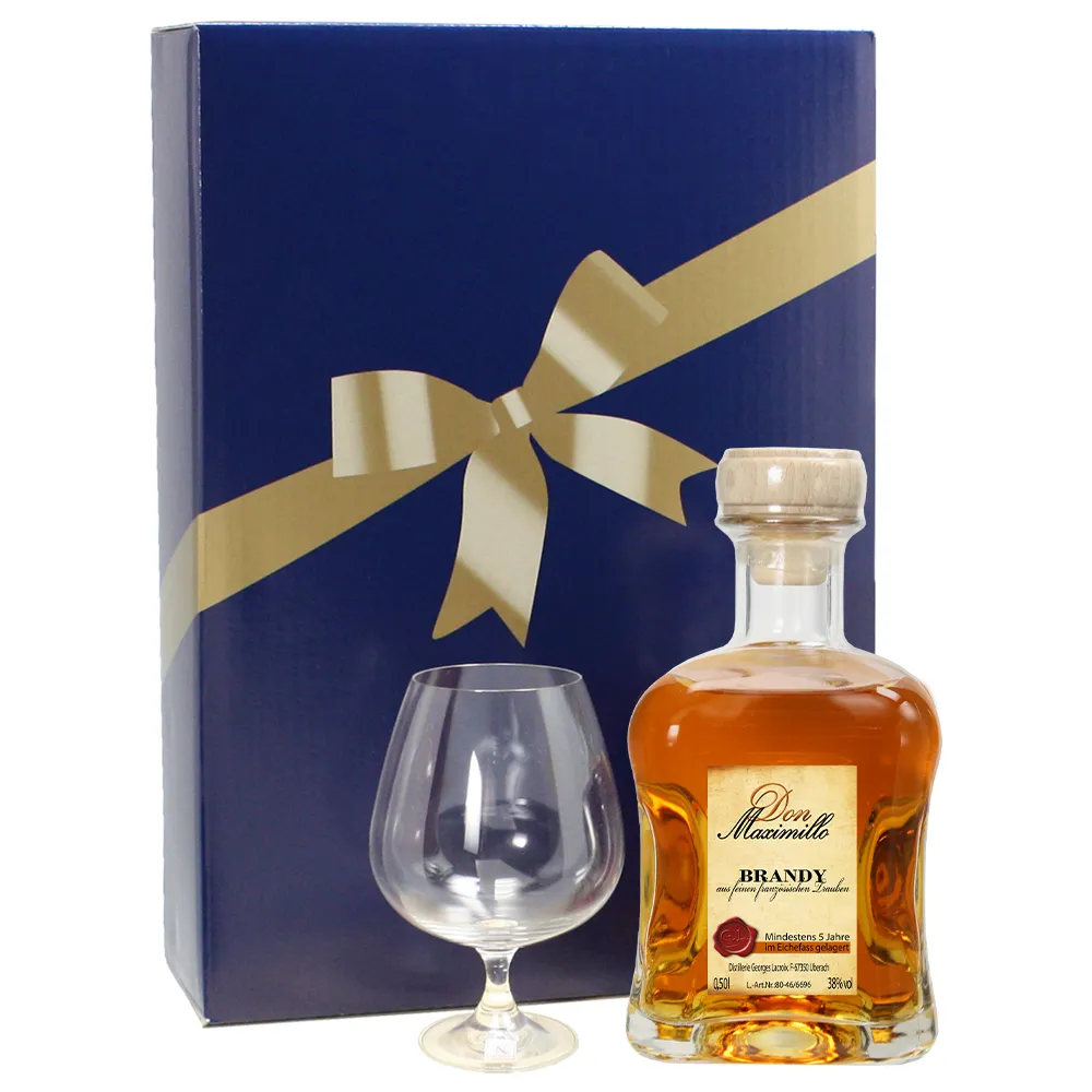 geschenke don maximillo brandy geschenkset