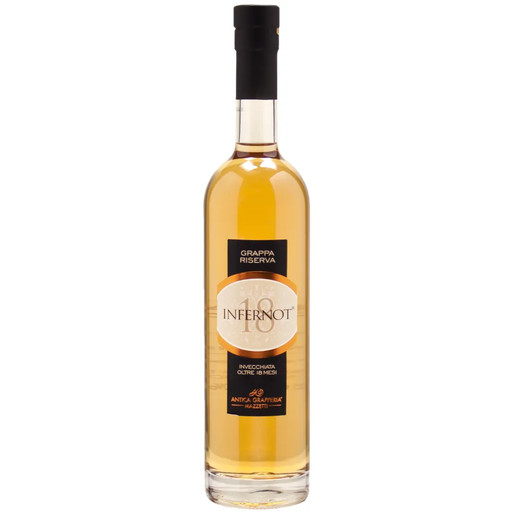 spirituosen grappa riserva infernot 18