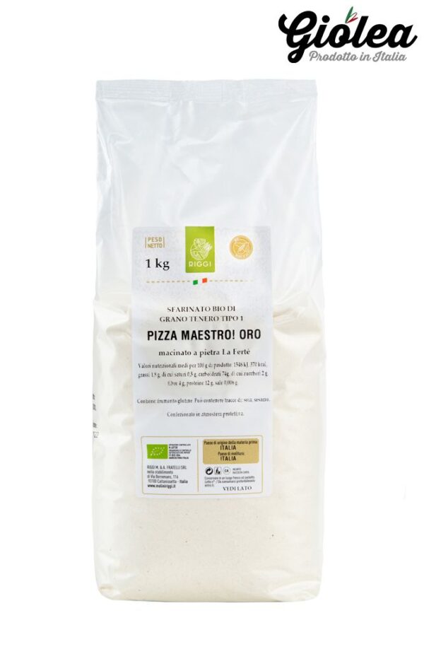 Aktion 6+2 Bio Pizzamehl-Maestro oro Tipo 1-Molini Riggi